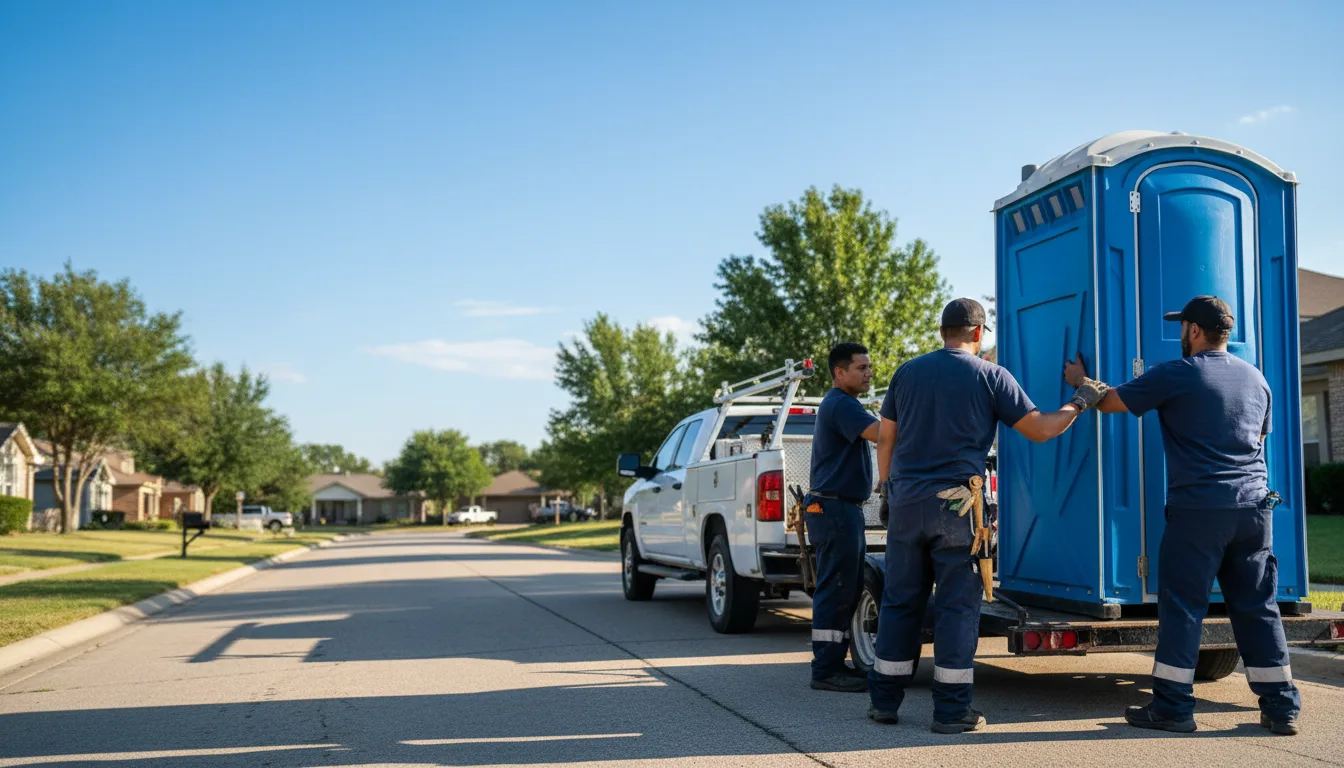 Portable Toilet Rental in Huxley, IA near me